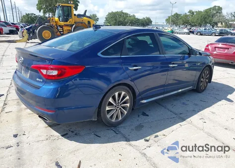 2017 Hyundai Sonata Sport z USA, uszkodzony, nr VIN 5NPE34AFXHH468727